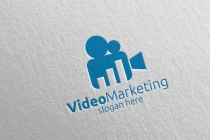 Video Marketing Financial Advisor Logo Design Screenshot 4
