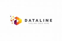 Dataline D Letter Logo Screenshot 2