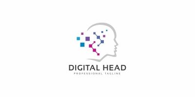 Digital Head Logo