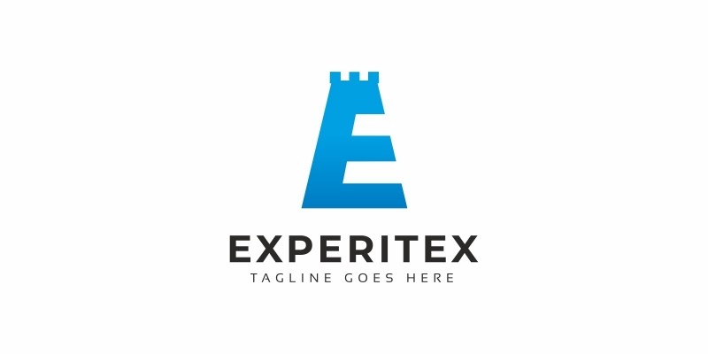 Experitex E Letter Logo