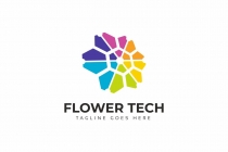 Flower Tech Logo Screenshot 1