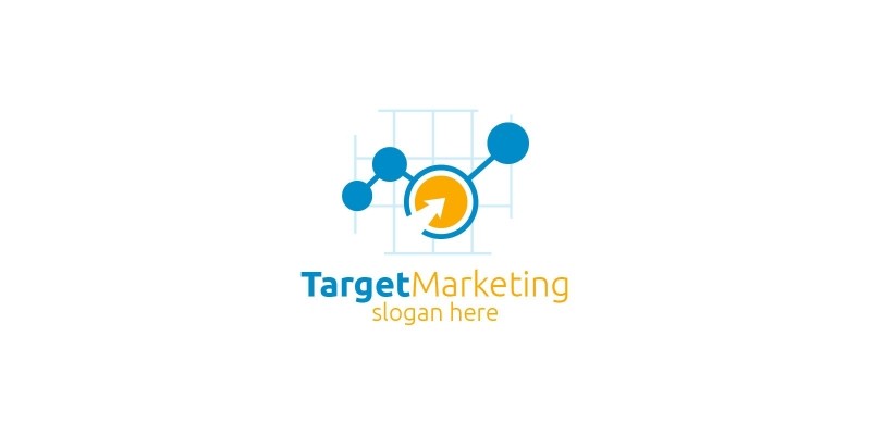 Target Marketing Financial Advisor Logo Design