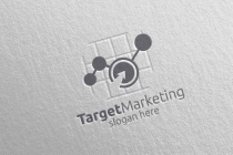 Target Marketing Financial Advisor Logo Design Screenshot 3