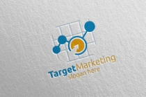 Target Marketing Financial Advisor Logo Design Screenshot 5