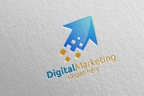 Digital Marketing Financial Advisor Logo Design Screenshot 5