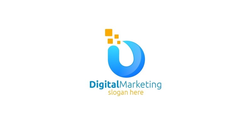 Digital Marketing Financial Advisor Logo Design