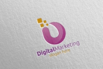 Digital Marketing Financial Advisor Logo Design Screenshot 2