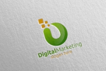 Digital Marketing Financial Advisor Logo Design Screenshot 4