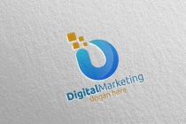Digital Marketing Financial Advisor Logo Design Screenshot 5