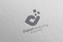 Digital Marketing Financial Advisor Logo Design Screenshot 3