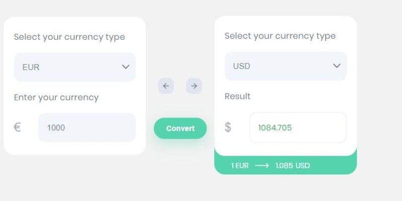 Currencly - Flat Responsive Currency jQuery Plugin
