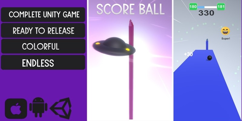 Score Ball - Unity 3D Complete Project