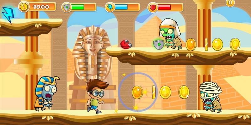 Escape From Egypt Platformer Game Assets