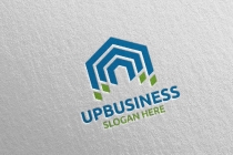 Up Arrow Digital Marketing Financial Logo Screenshot 1