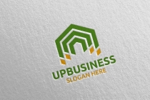 Up Arrow Digital Marketing Financial Logo Screenshot 4
