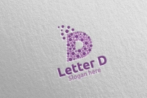 Bubble Letter D For Digital Marketing Logo Screenshot 2