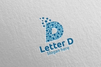 Bubble Letter D For Digital Marketing Logo Screenshot 5