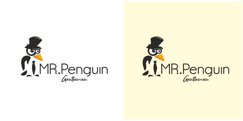 Mr Penguin Logo