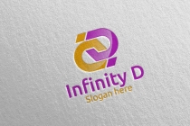 Infinity Letter D for Digital Marketing Logo Screenshot 2