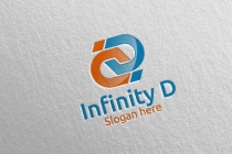 Infinity Letter D for Digital Marketing Logo Screenshot 5