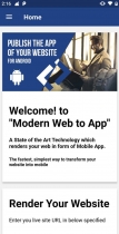 Modern Web To App Android App Template Screenshot 2