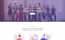 Snowlake - SaaS Business And Startup Template Screenshot 1