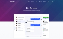 Snowlake - SaaS Business And Startup Template Screenshot 4