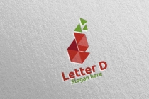 Digital Letter D Logo Design  Screenshot 2