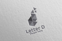 Digital Letter D Logo Design  Screenshot 3