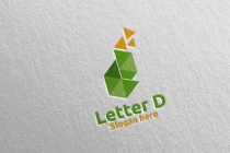 Digital Letter D Logo Design  Screenshot 4