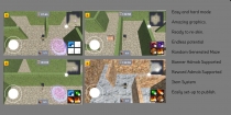 Random Generated Maze Treasury - Unity Template Screenshot 1