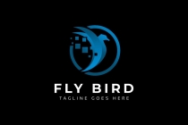 Fly Bird Logo Screenshot 2