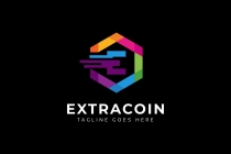 Extracoin E Letter Logo Screenshot 2