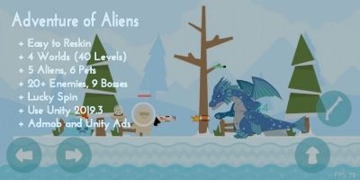 Adventure of Aliens - Unity Game Template