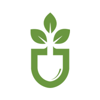 Green Leaf Logo Template