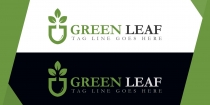 Green Leaf Logo Template Screenshot 3