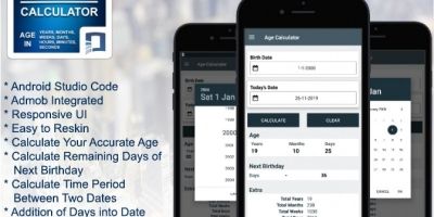 Age Calculator - Android Source Code