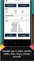 Age Calculator - Android Source Code Screenshot 3