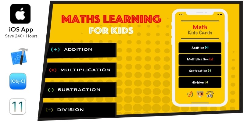 Math Learner For Kids iOS App OBJ C