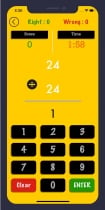Math Learner For Kids iOS App OBJ C Screenshot 4