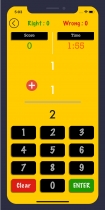 Math Learner For Kids iOS App OBJ C Screenshot 5