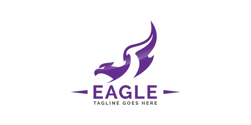 Eagle Bird Logo Abstract Design