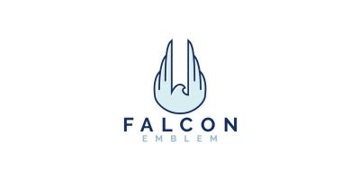 Falcon Elegant Logo Template