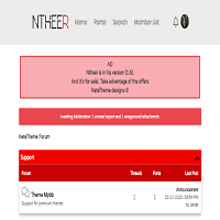 Ntheer Responsive Mybb Theme