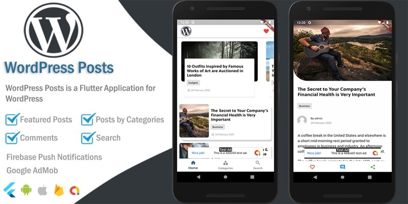 WordPress Posts - Flutter