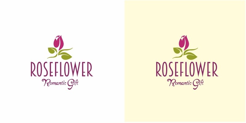 Rose Flower Logo