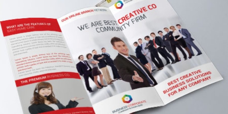 MultiPurpose Corporate Trifold Brochure Template