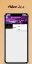 HD Video Player Android Source Code Screenshot 4