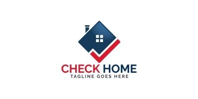 Check Home Logo Design