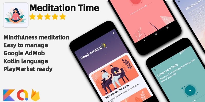 Meditation Time - Full Android Application